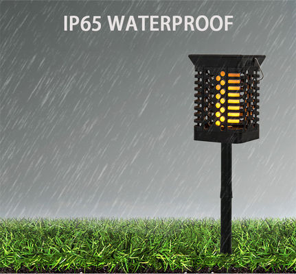 FCC nowoczesne 95 lm / w ABS LED Solar Landscape Light Solar Flicker Stake Light