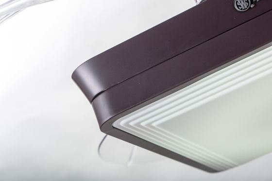 Brązowy 70 W chowany wentylator sufitowy do montażu podtynkowego ze zdalnym 5250lm