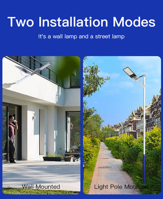 150W 250W 450W LED Solar Powered Street Light 6V 5 trybów Solar Road Lamp