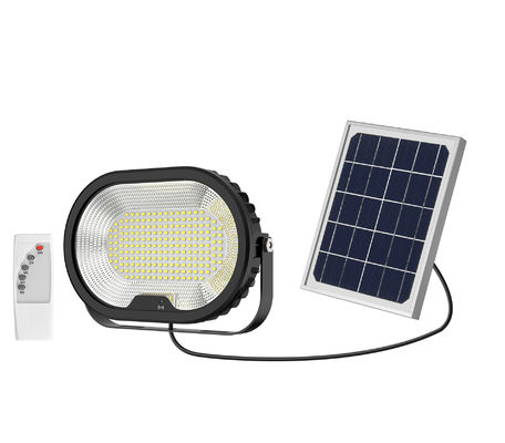 Theme Park 7000K Pilot Solar Security Light 100lm / W Ip65 Solar Flood Light