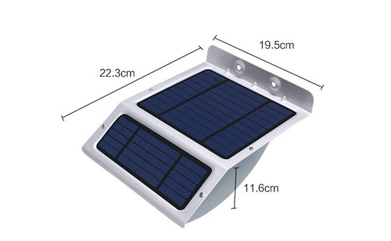 6000-7000K 20szt LED Solar Sensor Wall Light do oświetlenia reklamowego