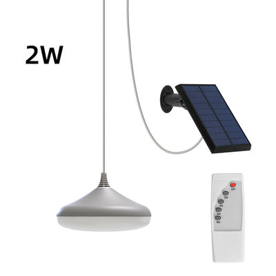 Residential Warm 2w Outdoor Wisząca słoneczna lampa wisząca 6000K-7000K