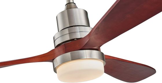 EMC Home Hotel 220v 1320MM Drewniany wentylator sufitowy Light Trzy prędkości Dostosowane