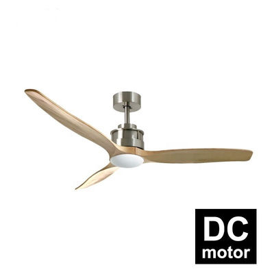 Decor Livingroom 40w 52-calowy drewniany wentylator sufitowy Light 3 Blades DC Motor
