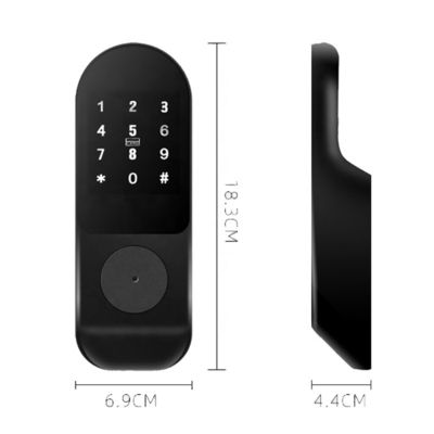 Inteligentny zamek elektroniczny 40 mm do sterowania hotelem Bluetooth
