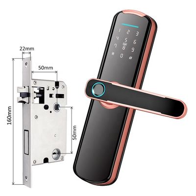 Ttlock Tuya App 35mm Inteligentny zamek elektroniczny Hasło Wifi