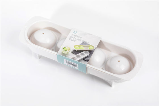 CE EU silikonowe produkty kuchenne 115g sferyczna taca na kostki lodu z pokrywką