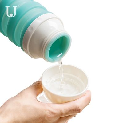 Zewnętrzny silikon 570 ml Produkty dla zwierząt Składany kubek do picia dla psów