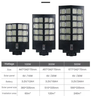 16w Led Solar Powered Street Light Lawn Patio Yard Chodnik i podjazd przy użyciu