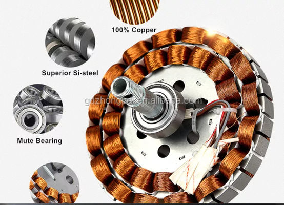 52 &quot;Z litego drewna Moc 220v DC Motor Coffee Pilot zdalnego sterowania Sufitowy wentylator światła