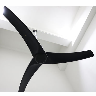 Czarny / Nickel litego drewna Wentylacja sufitowa 60 Inch Pilot Home / komercyjne Używane
