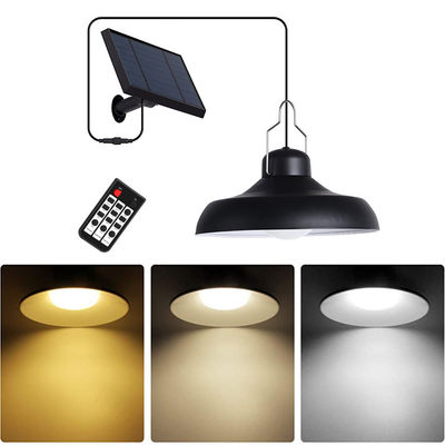 90lm / W 2800-3200K Led Solar Shed Lights Solar Yard Wisiorki na kemping
